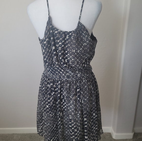 Banana Republic blues and gray polyester dress - Picture 4 of 6